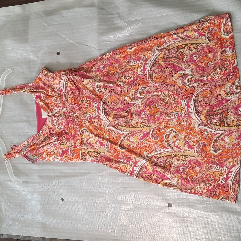 Paisley print sundress